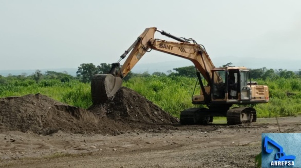 alquiler excavadora sanny arrepsa de el pedregal del sur